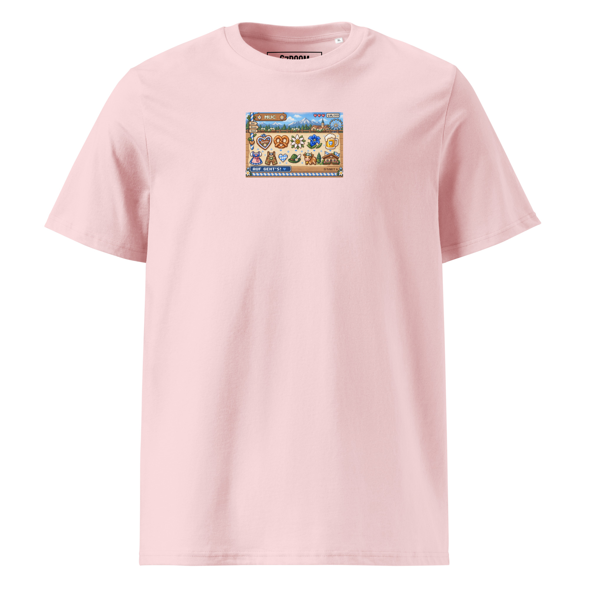 München Retro Pixel T-Shirt – MUC Expedition T-Shirt aus Bio-Baumwolle – Bild 11