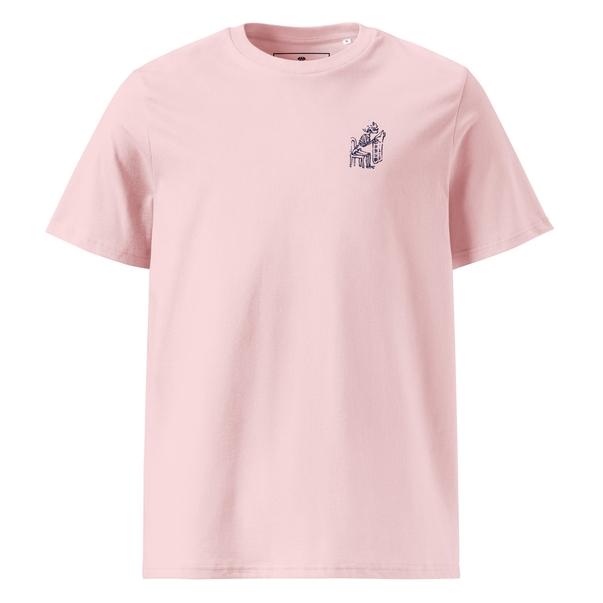Posada – Calavera mit Zeitung T-Shirt aus Bio-Baumwolle – Bild 4