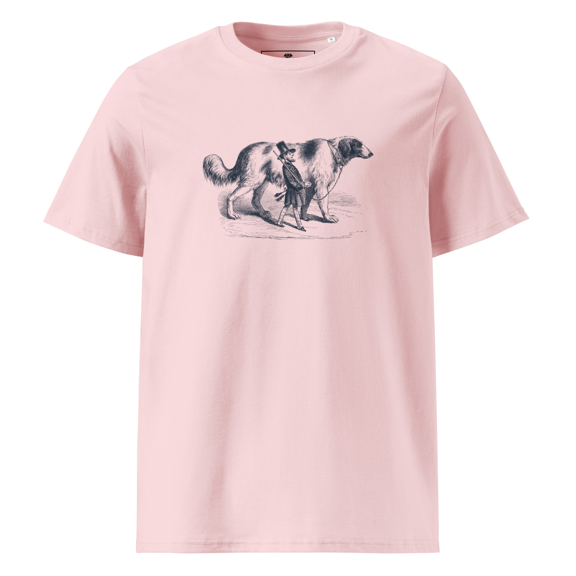 Vintage T-Shirt Grandville 1844 – Mann mit Hund – Bild 6