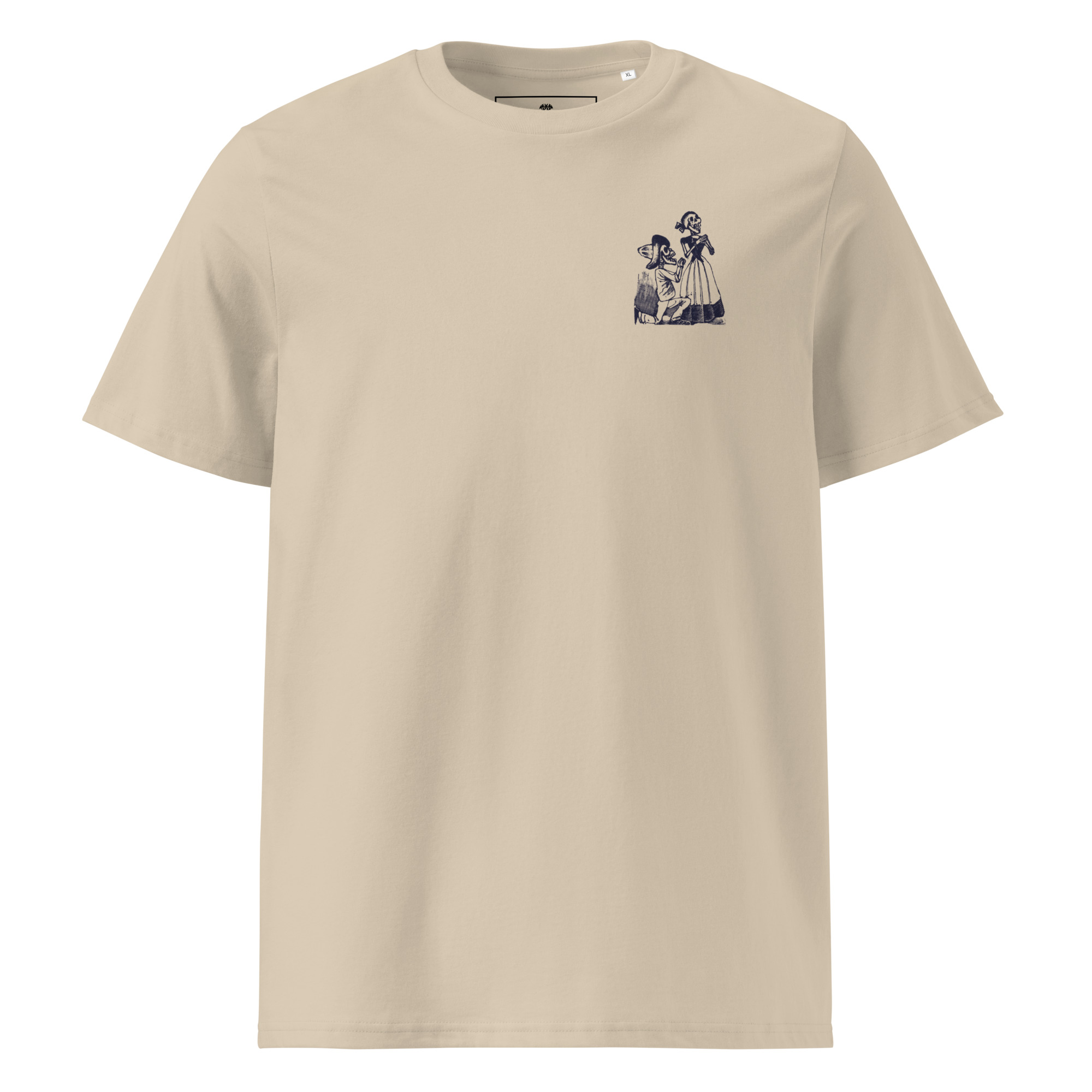 Posada 1892 – Calavera de Cupido T-Shirt aus Bio-Baumwolle – Bild 3
