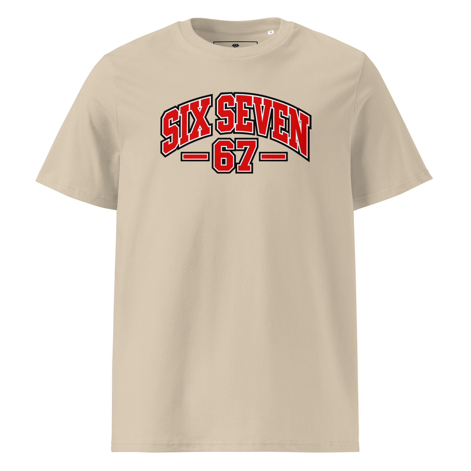 67 T-Shirt – Six Seven Frontprint im College Style – Bild 10