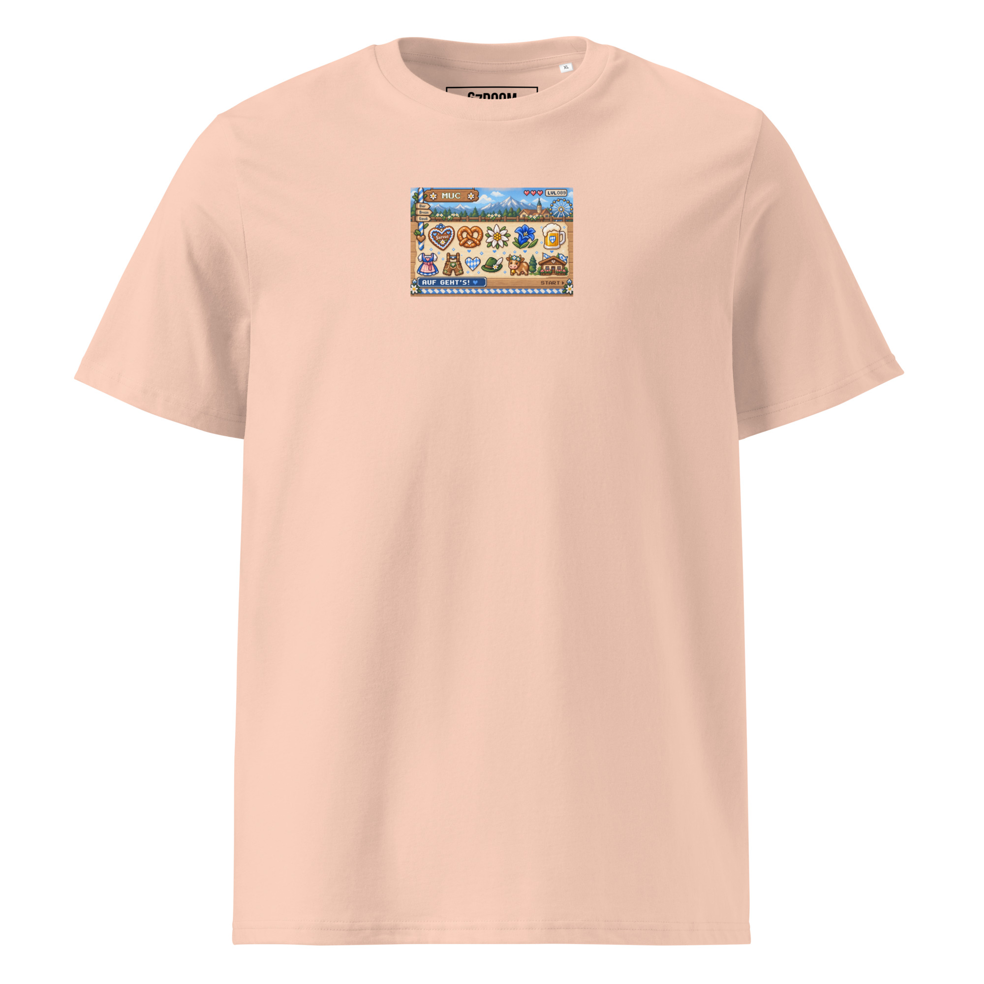 München Retro Pixel T-Shirt – MUC Expedition T-Shirt aus Bio-Baumwolle – Bild 10
