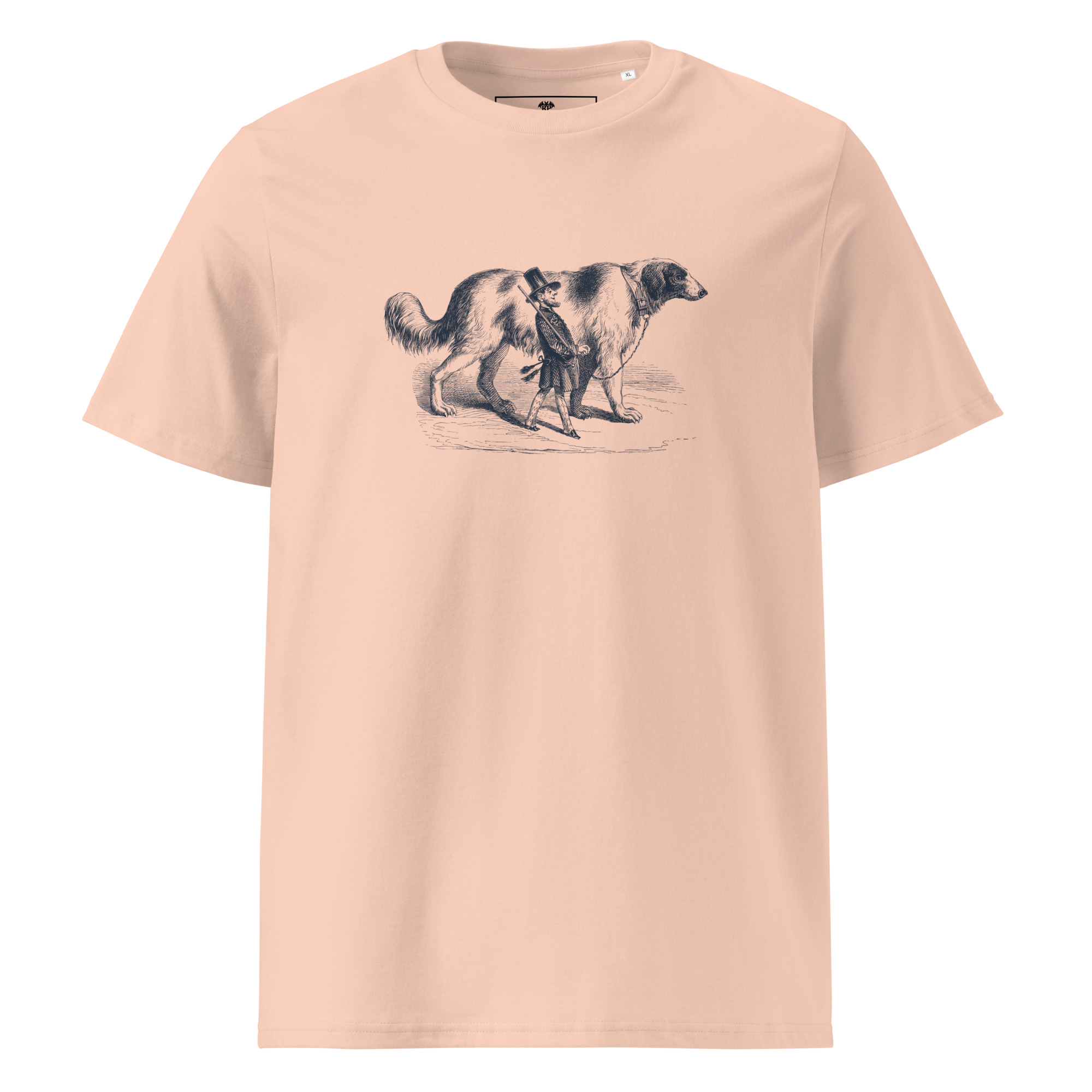 Vintage T-Shirt Grandville 1844 – Mann mit Hund – Bild 5