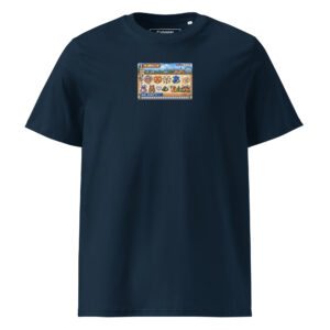 München Retro Pixel T-Shirt – MUC Expedition T-Shirt aus Bio-Baumwolle
