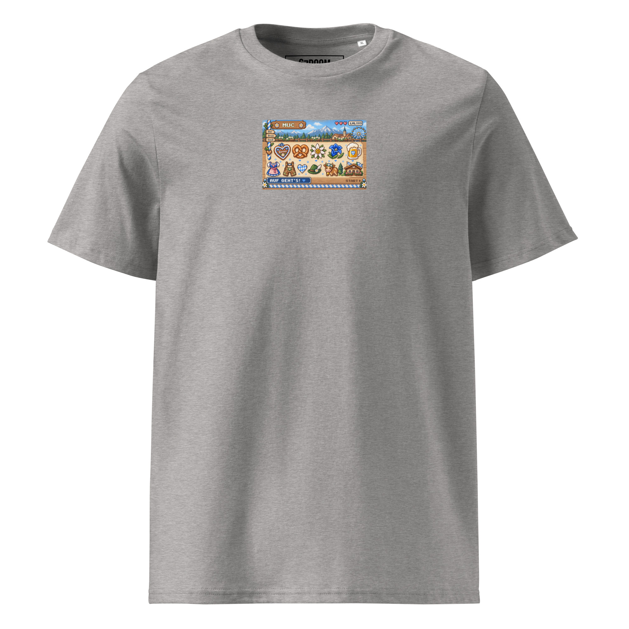 München Retro Pixel T-Shirt – MUC Expedition T-Shirt aus Bio-Baumwolle – Bild 8