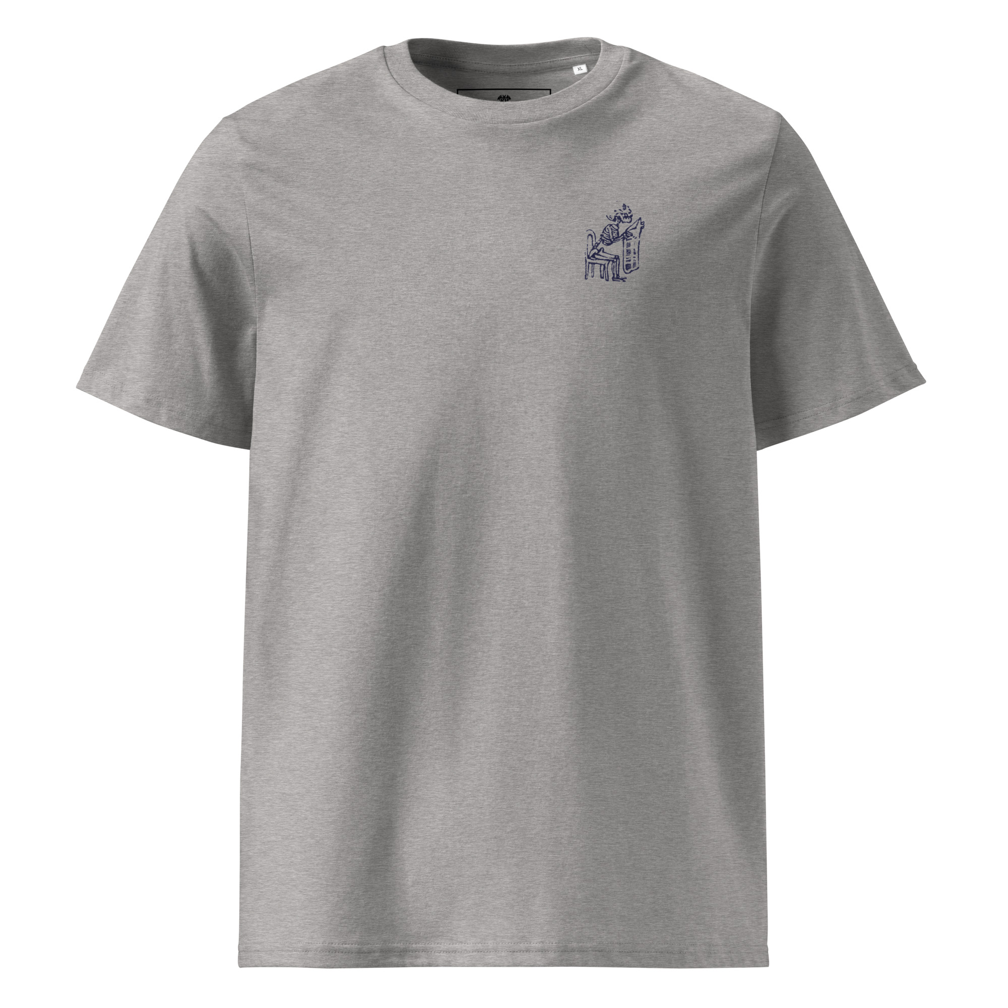 Posada – Calavera mit Zeitung T-Shirt aus Bio-Baumwolle – Bild 2