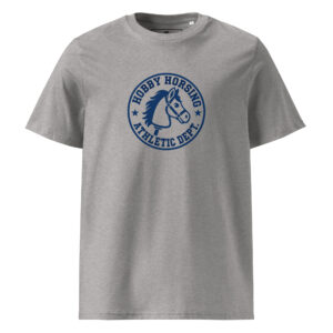 Hobby Horse T-Shirt im Retro College Style in Grau