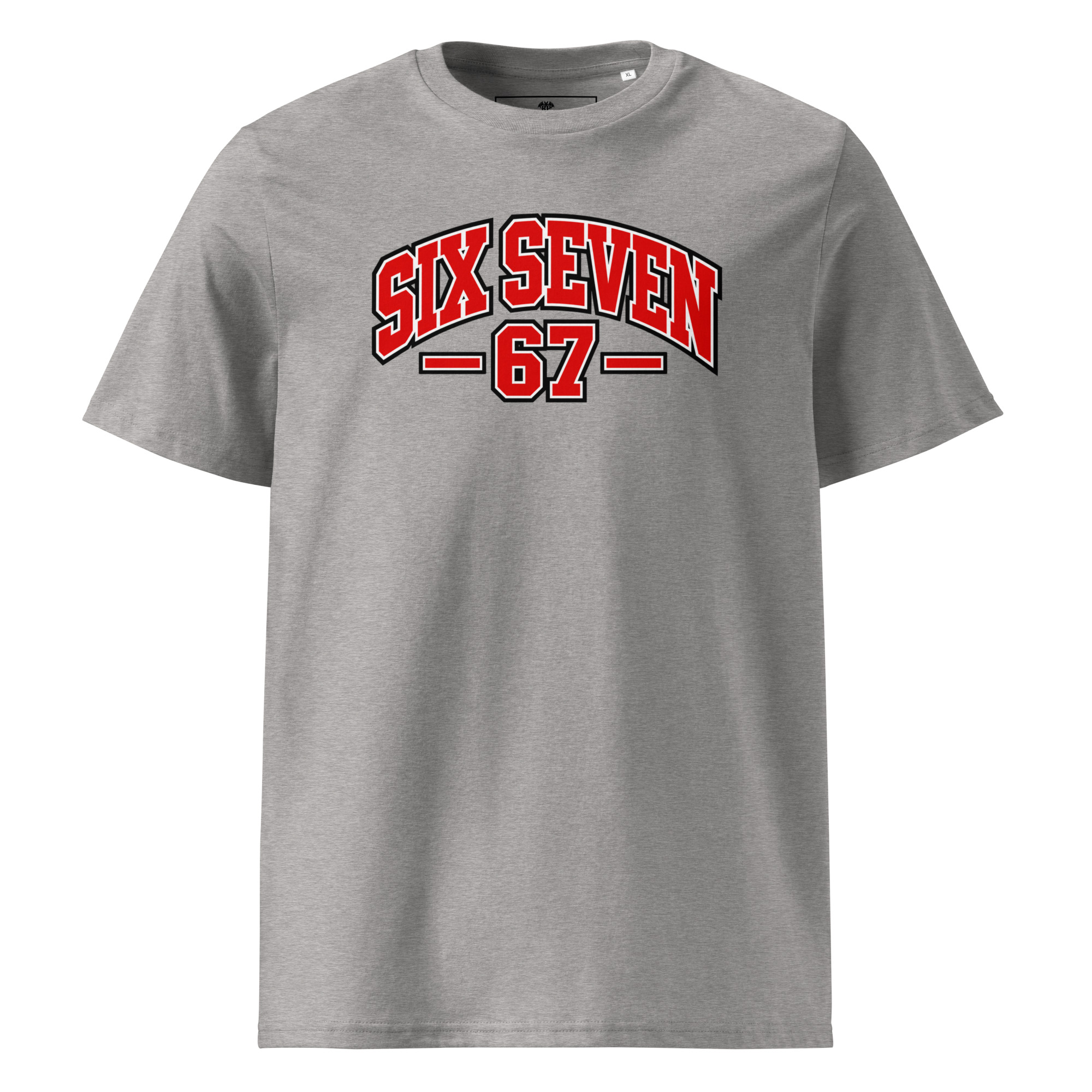 67 T-Shirt – Six Seven Frontprint im College Style – Bild 9