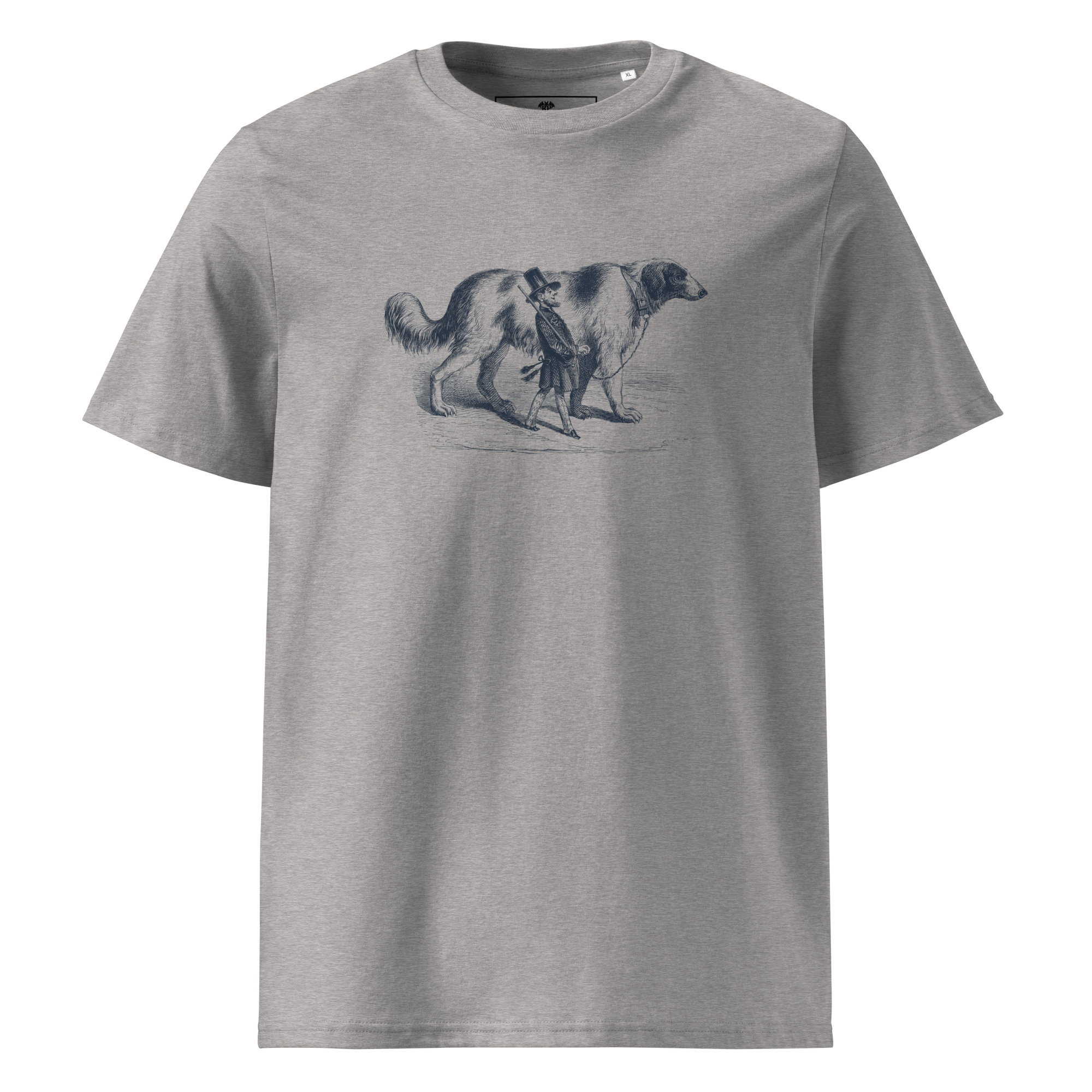 Vintage T-Shirt Grandville 1844 – Mann mit Hund – Bild 3