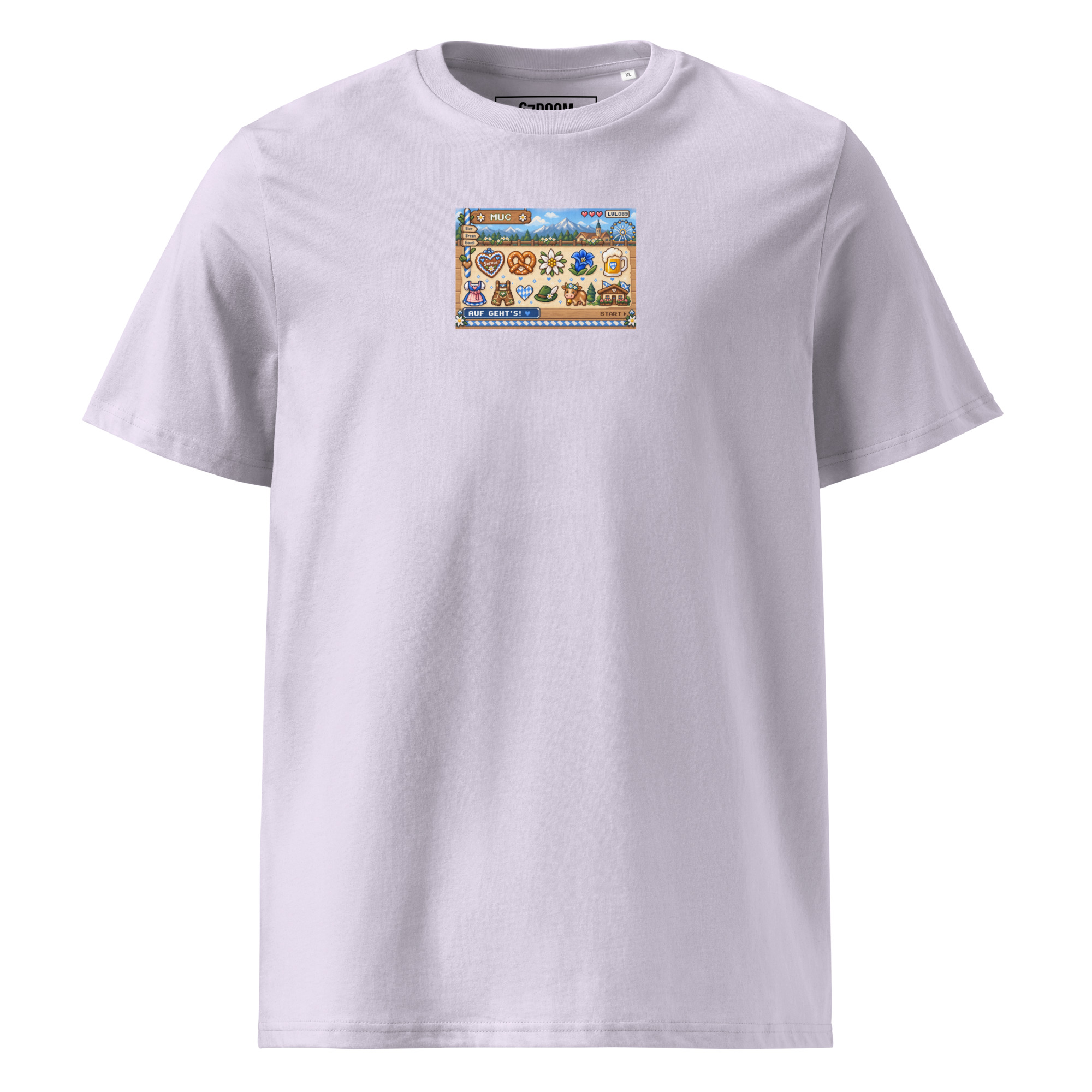 München Retro Pixel T-Shirt – MUC Expedition T-Shirt aus Bio-Baumwolle – Bild 12