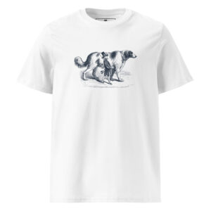 Vintage T-Shirt Grandville 1844 – Mann mit Hund