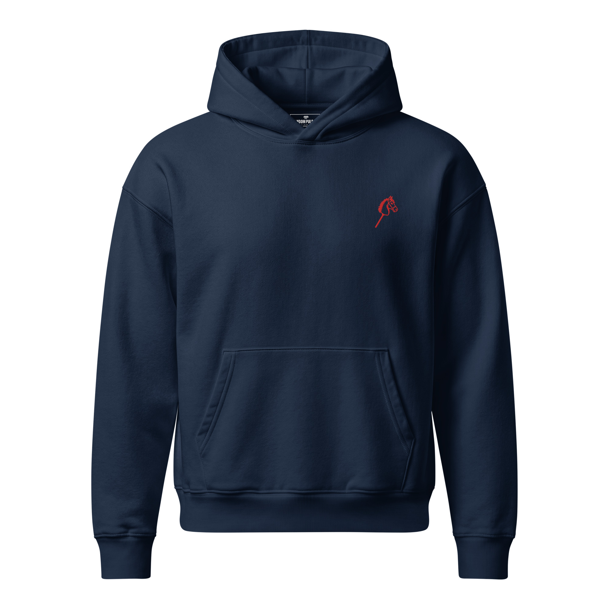 Bequemer Hobby Horse Stick Hoodie – Unisex Bio Hoodie – Bild 2