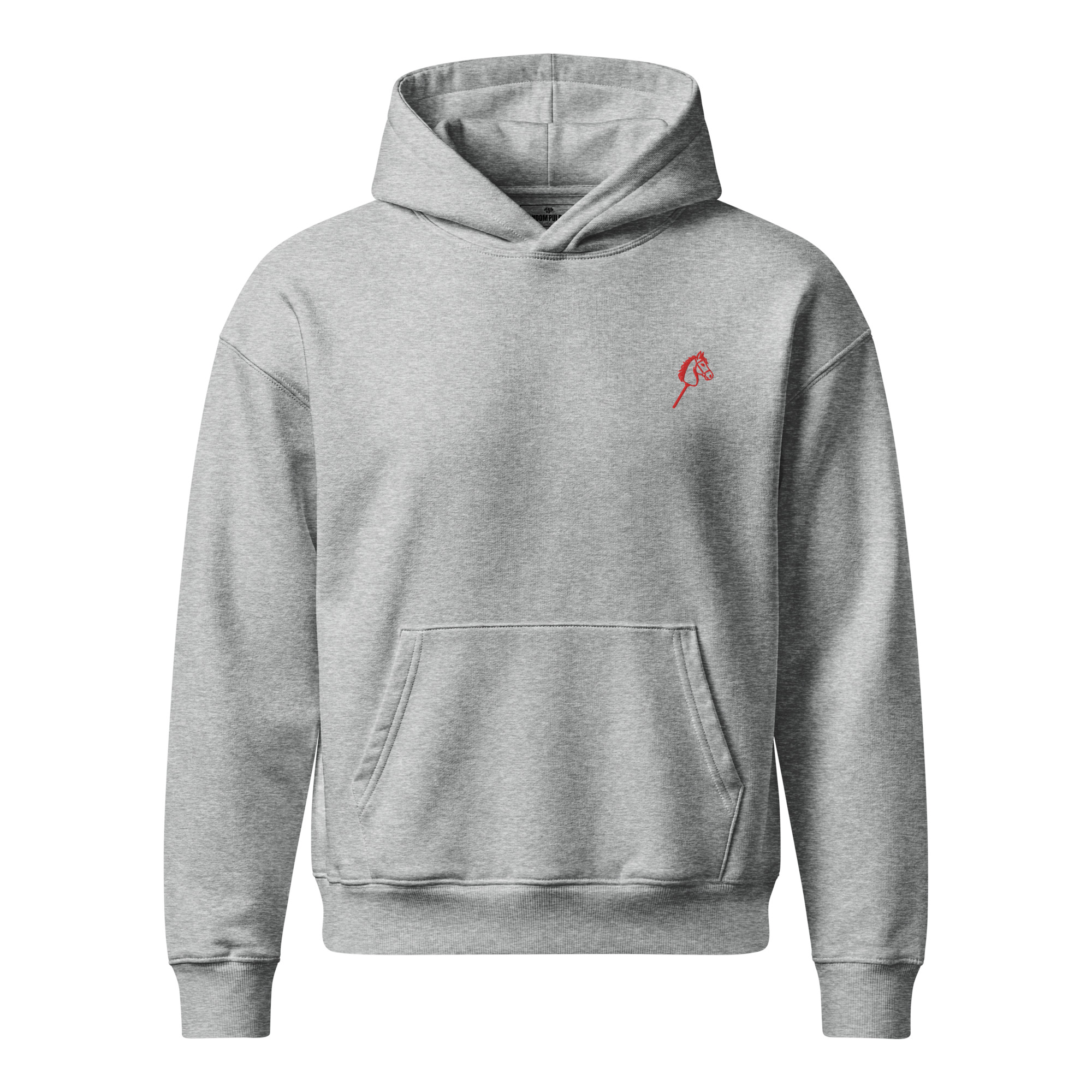 Bequemer Hobby Horse Stick Hoodie – Unisex Bio Hoodie – Bild 5