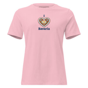 I Love Bavaria T-Shirt für Damen