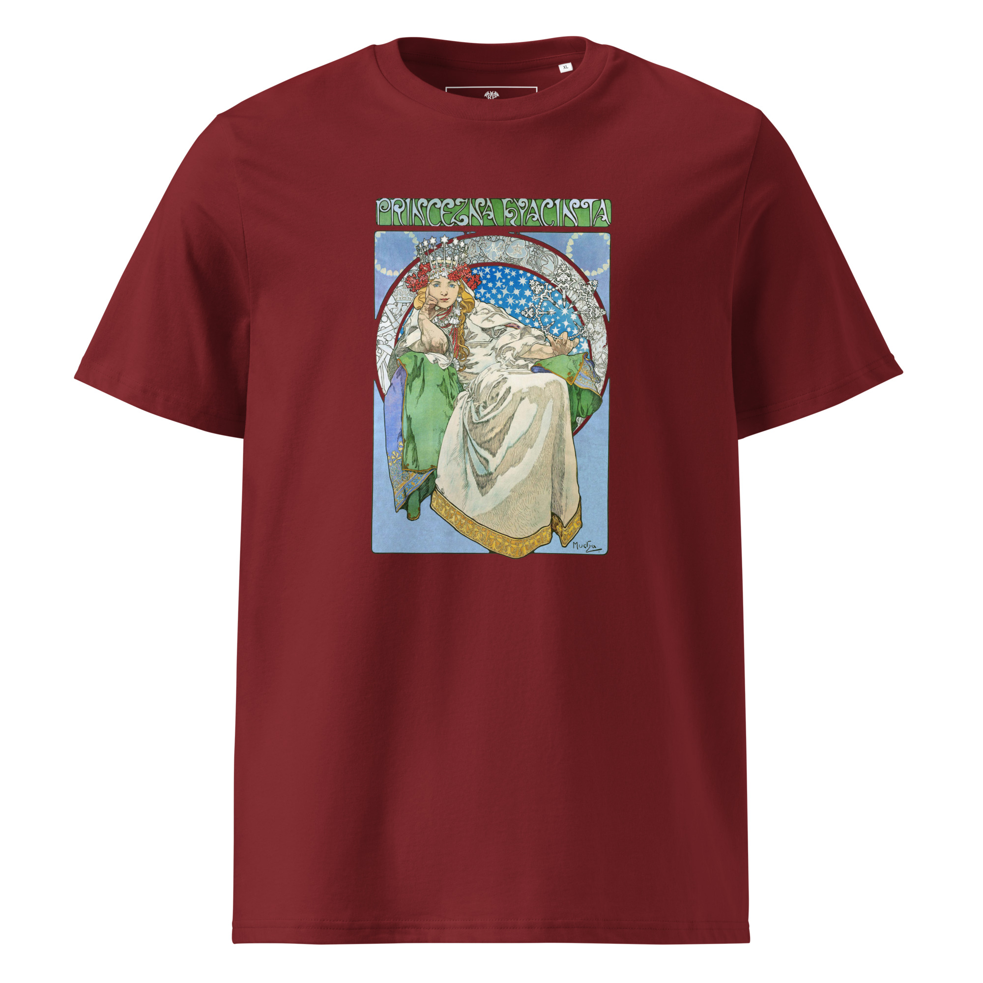Alfons Mucha T-Shirt – Princess Hyacinth 1911 – Bild 4