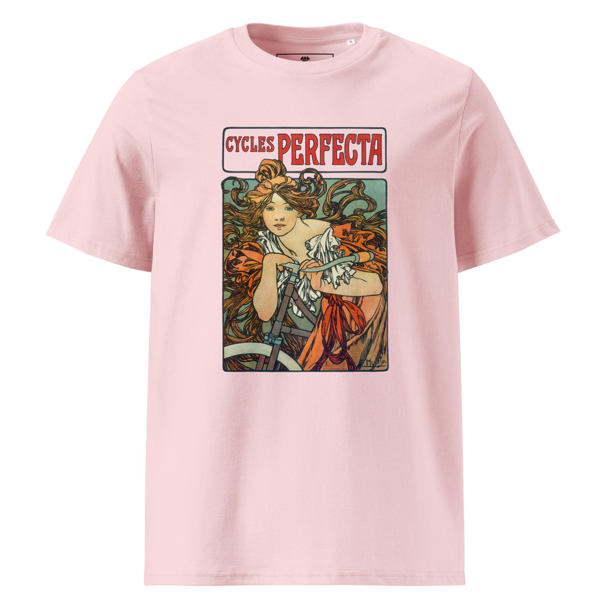 Alfons Mucha – T-Shirt Cycles Perfecta, 1902 – Bild 4