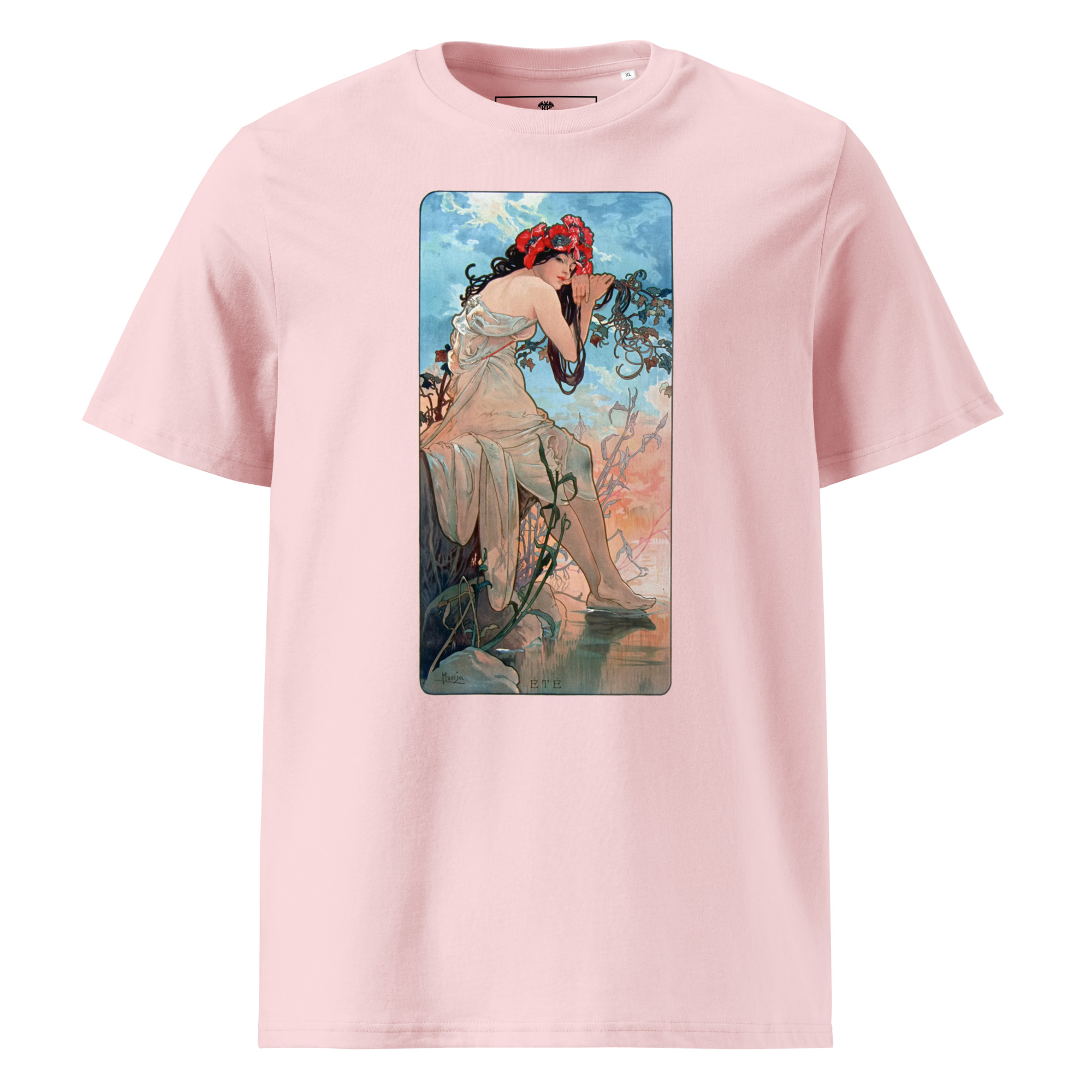 Alfons Mucha – Sommer 1896 T-Shirt – Bild 6