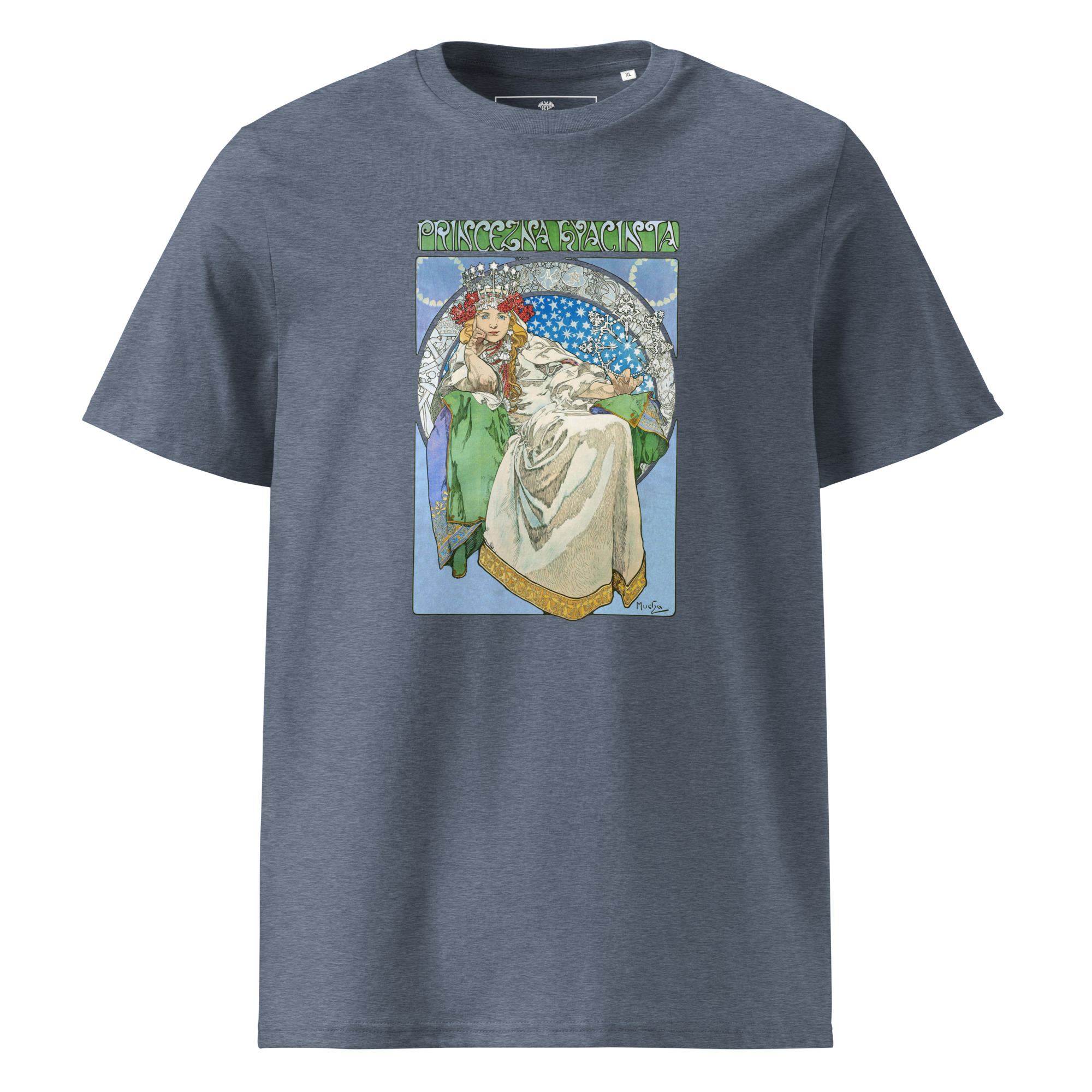 Alfons Mucha T-Shirt – Princess Hyacinth 1911 – Bild 6