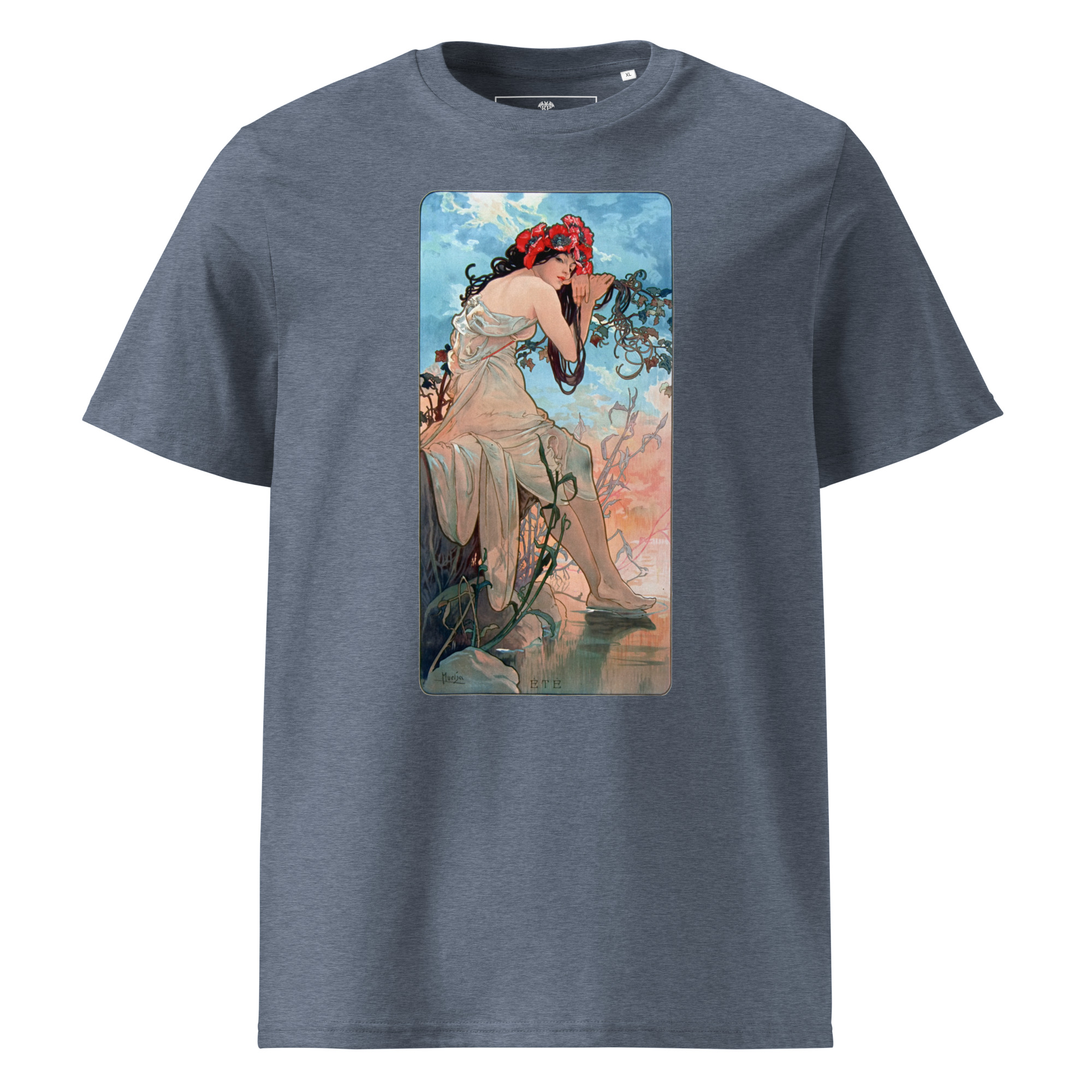 Alfons Mucha – Sommer 1896 T-Shirt – Bild 9