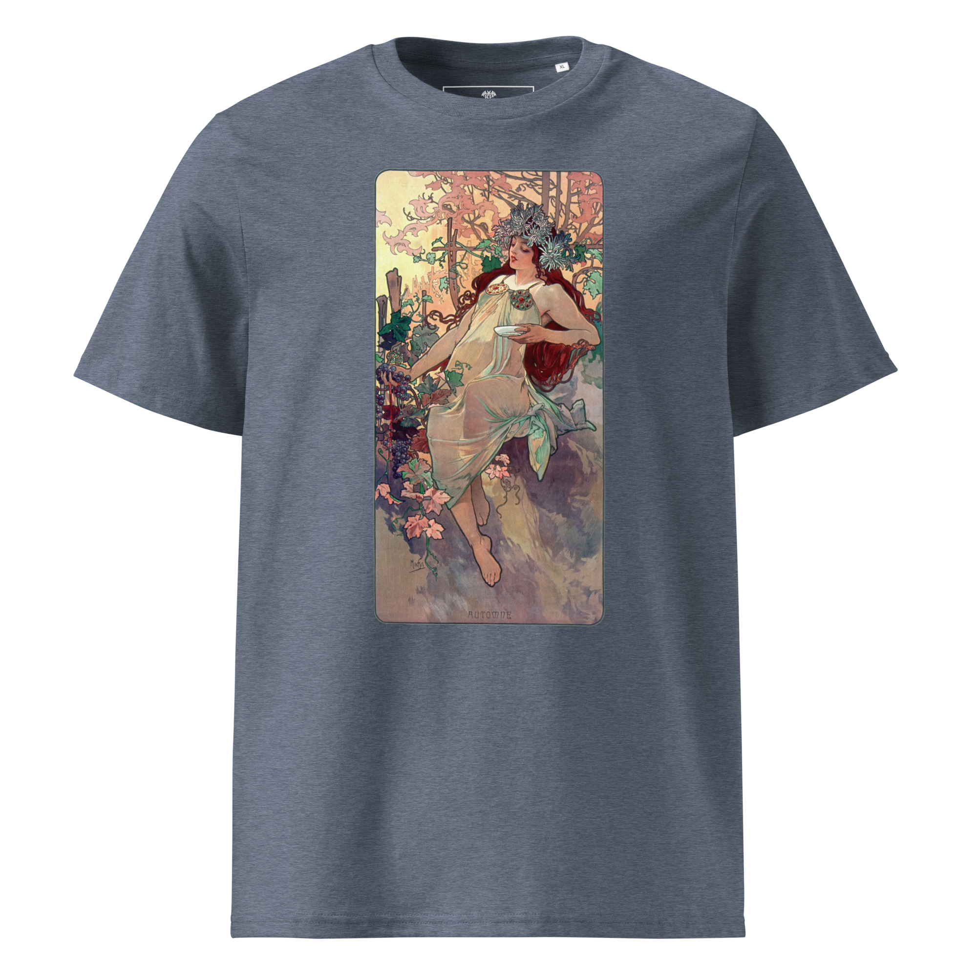 Alfons Mucha – Herbst 1896 T-Shirt – Bild 5