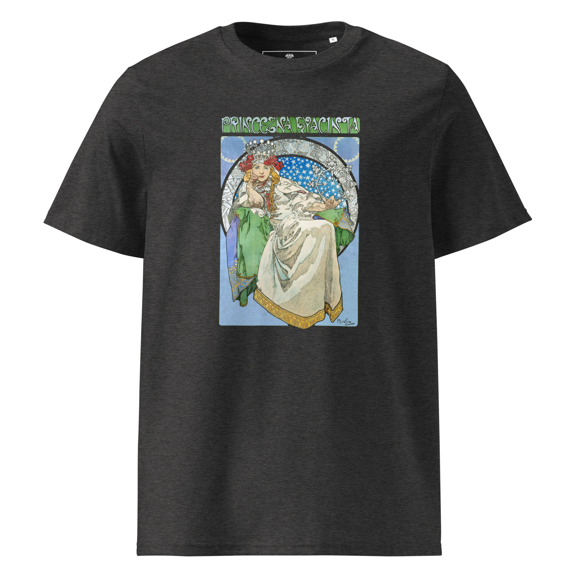 Alfons Mucha T-Shirt – Princess Hyacinth 1911 – Bild 3