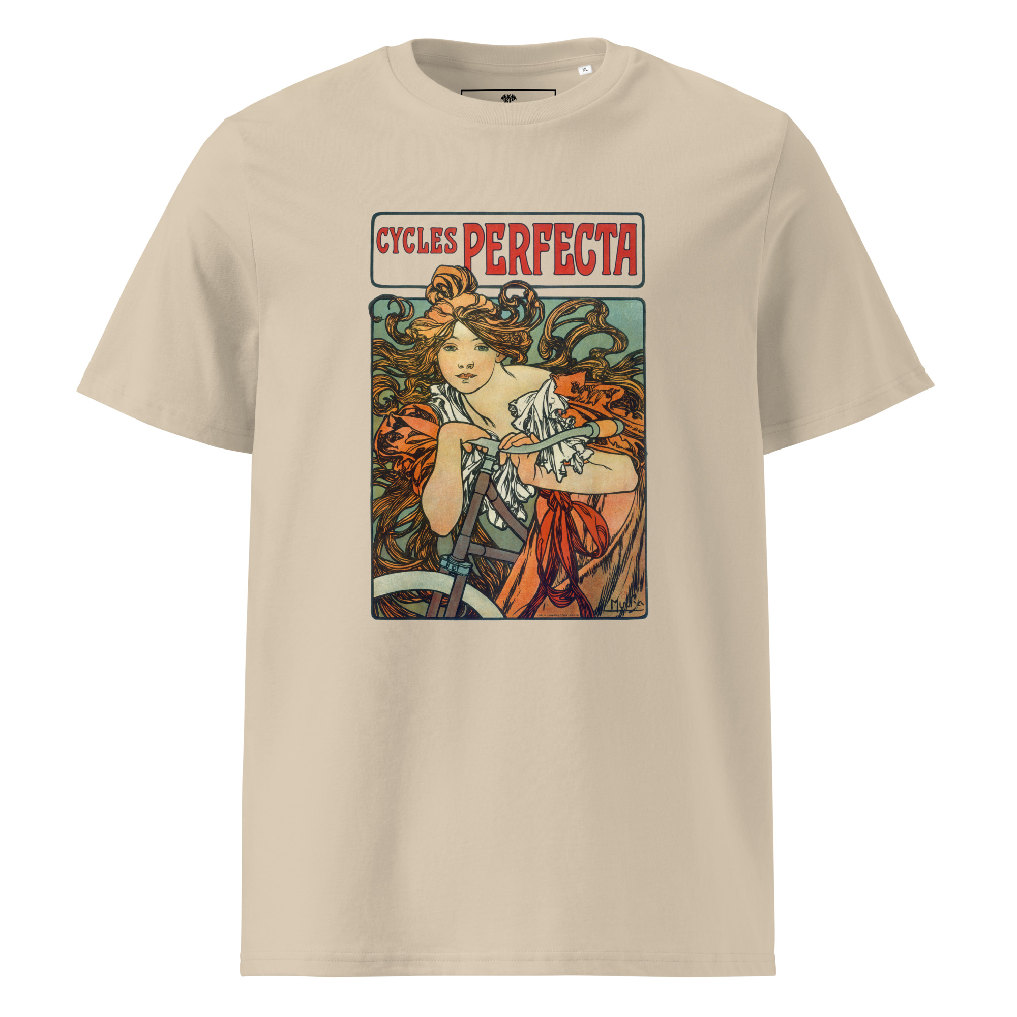 Alfons Mucha – T-Shirt Cycles Perfecta, 1902 – Bild 2