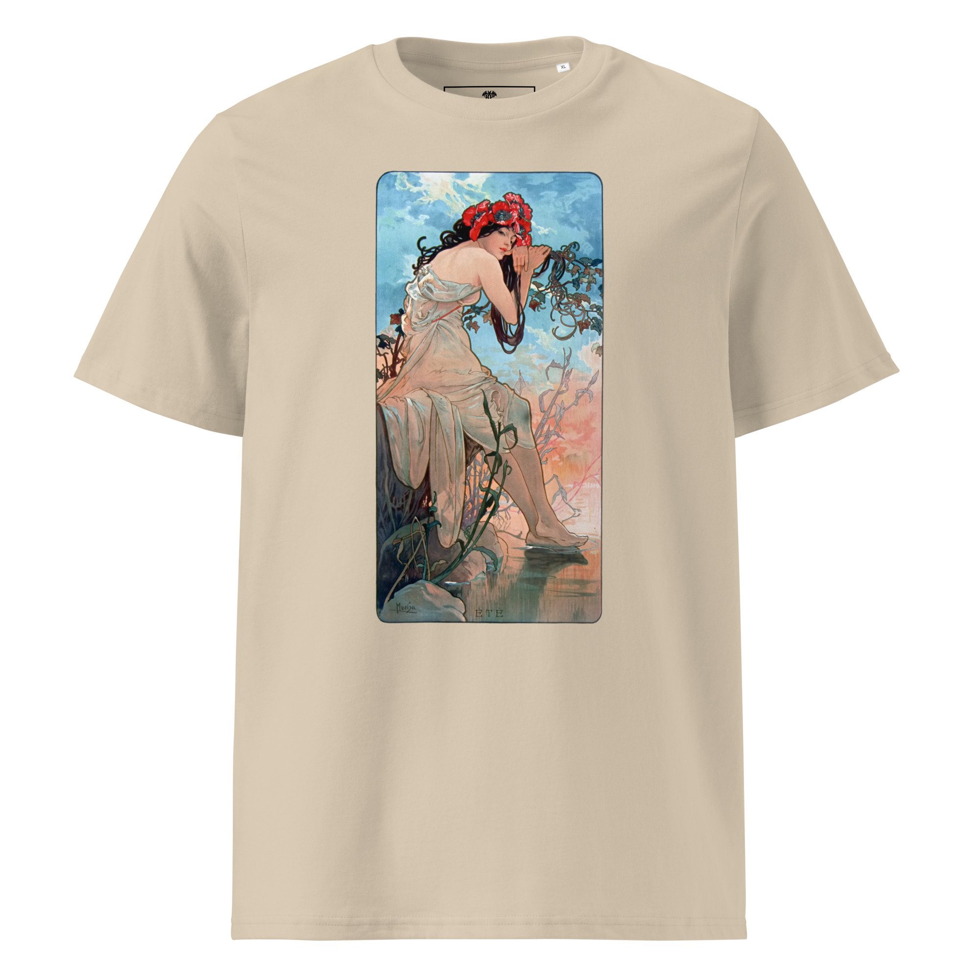 Alfons Mucha – Sommer 1896 T-Shirt – Bild 4