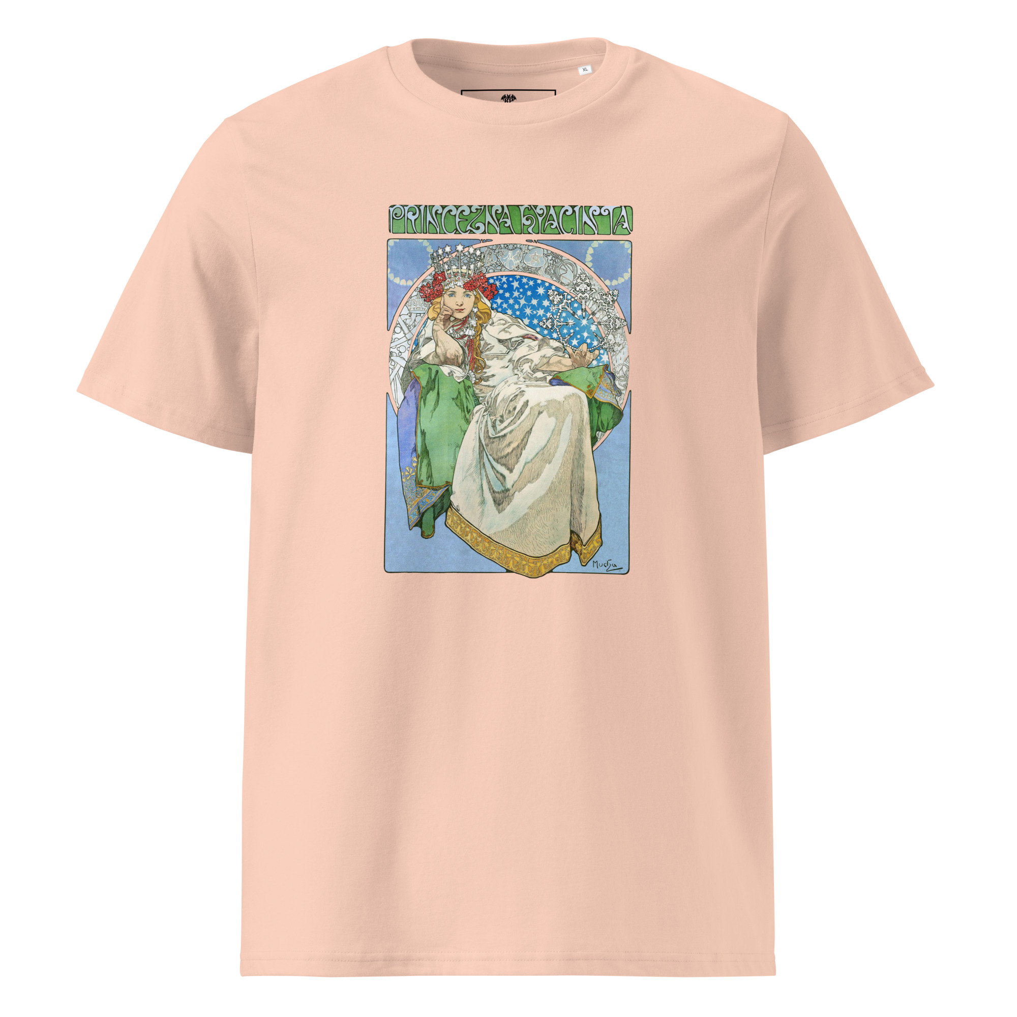 Alfons Mucha T-Shirt – Princess Hyacinth 1911 – Bild 8