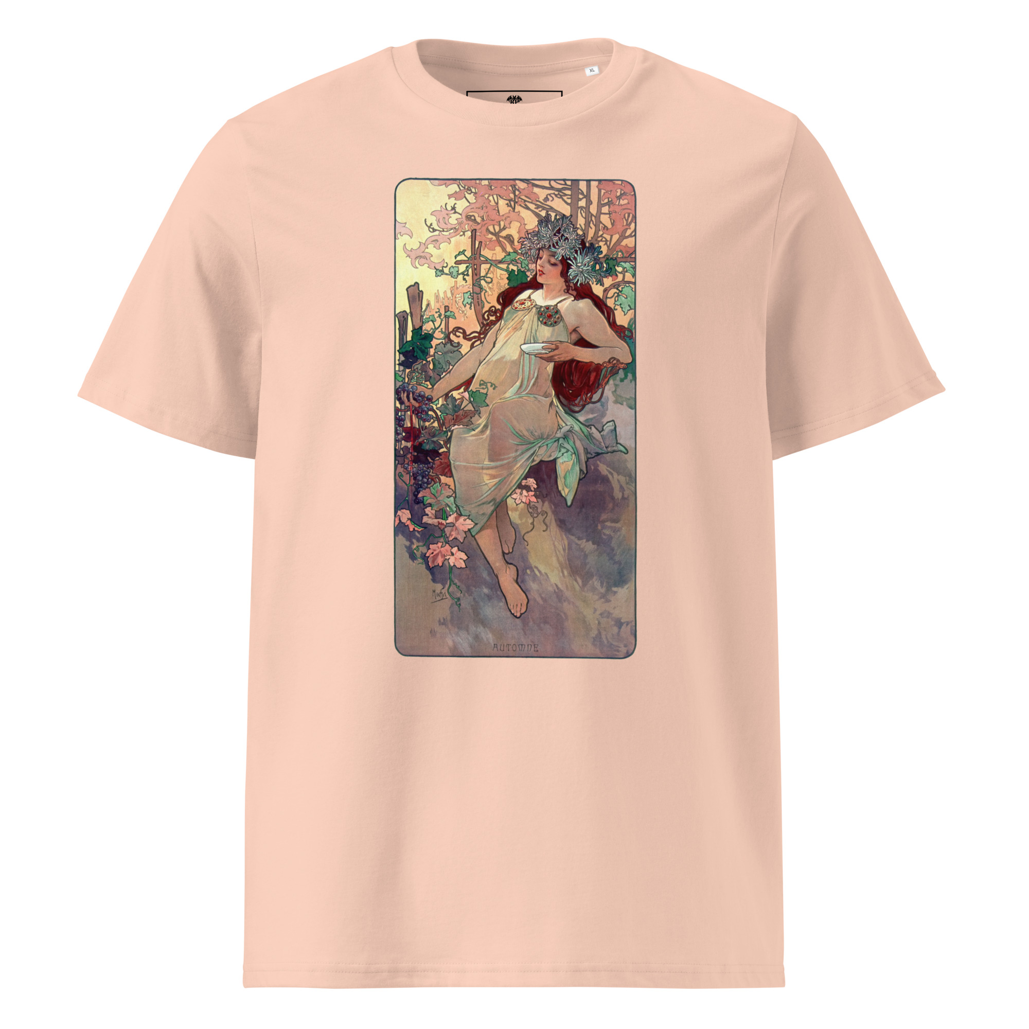 Alfons Mucha – Herbst 1896 T-Shirt – Bild 6