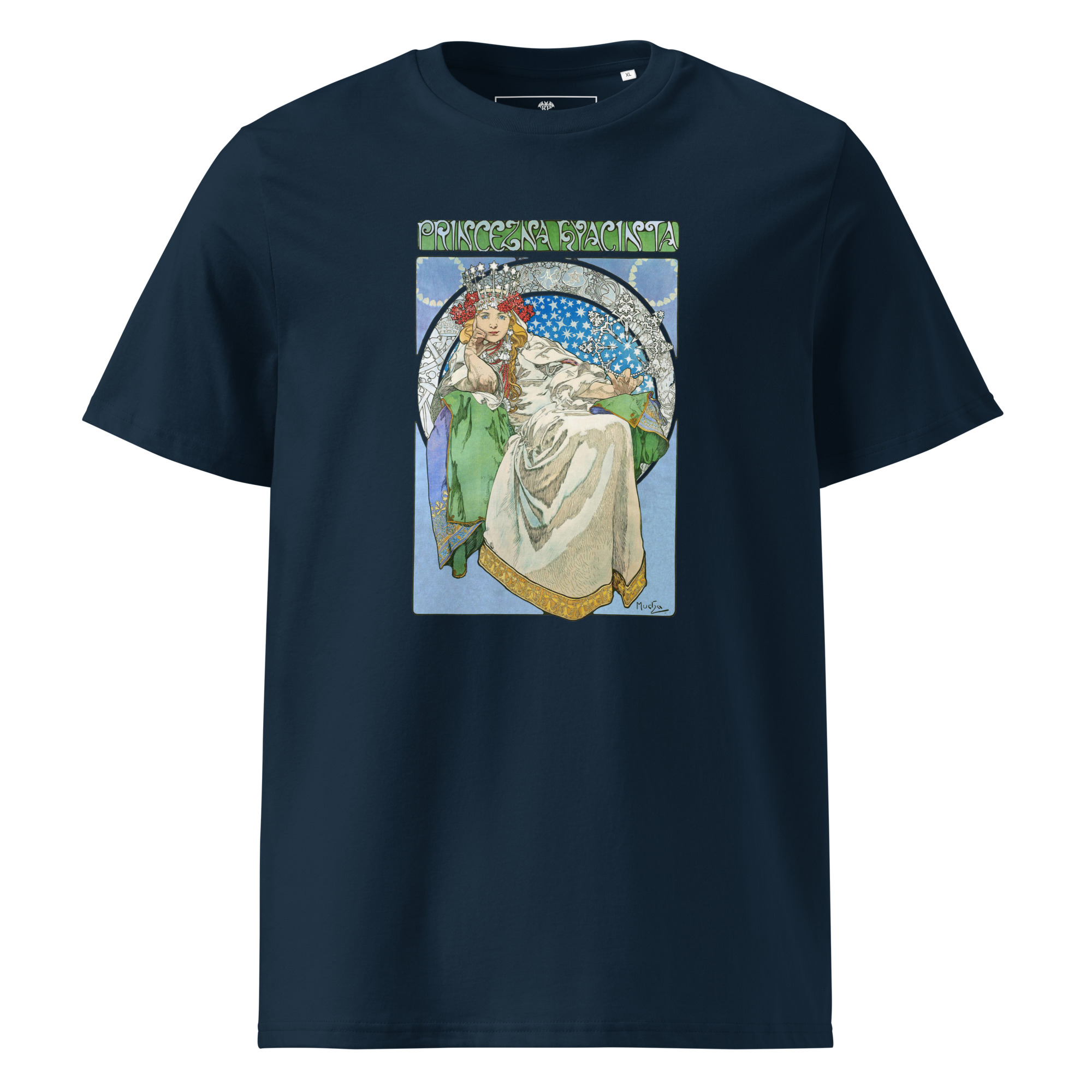 Alfons Mucha T-Shirt – Princess Hyacinth 1911 – Bild 2