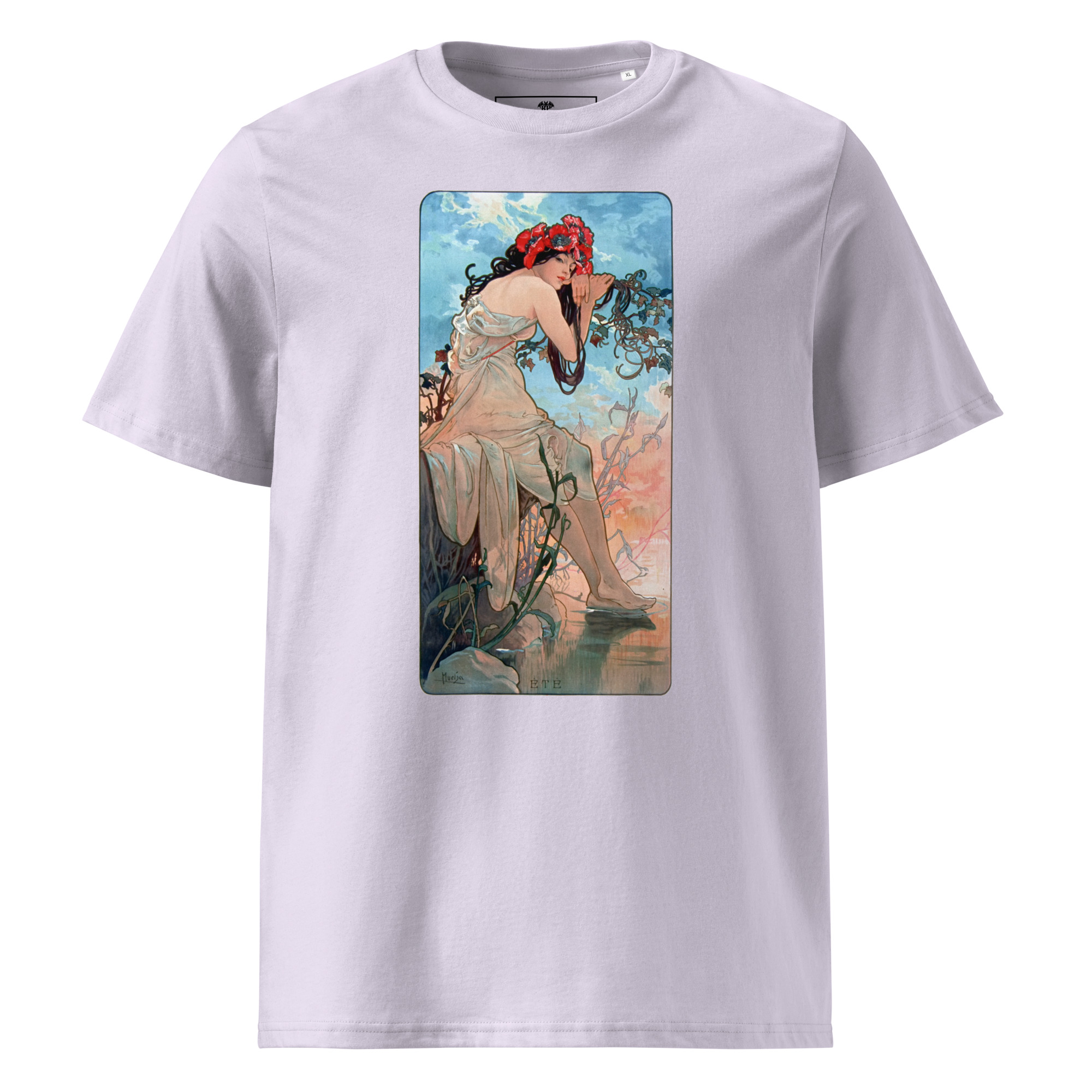 Alfons Mucha – Sommer 1896 T-Shirt – Bild 8
