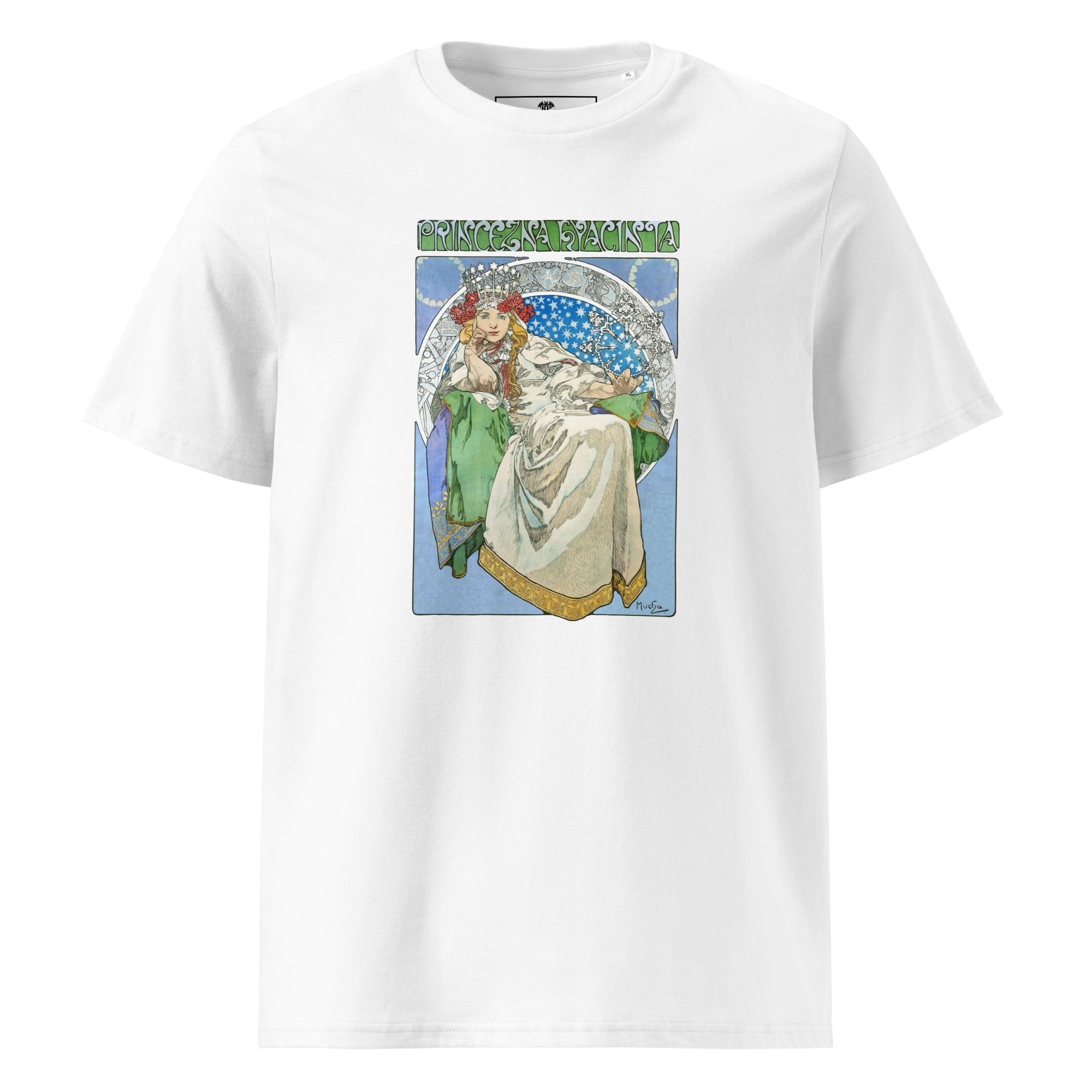 Alfons Mucha T-Shirt – Princess Hyacinth 1911 – Bild 10