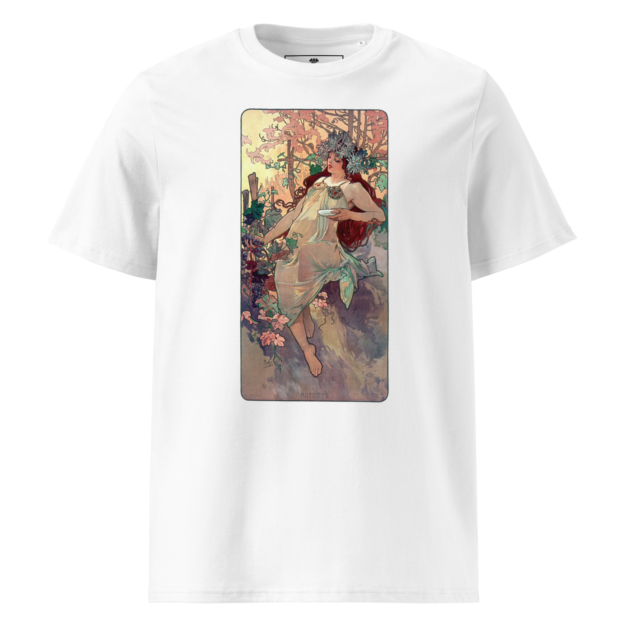 Alfons Mucha – Herbst 1896 T-Shirt – Bild 9